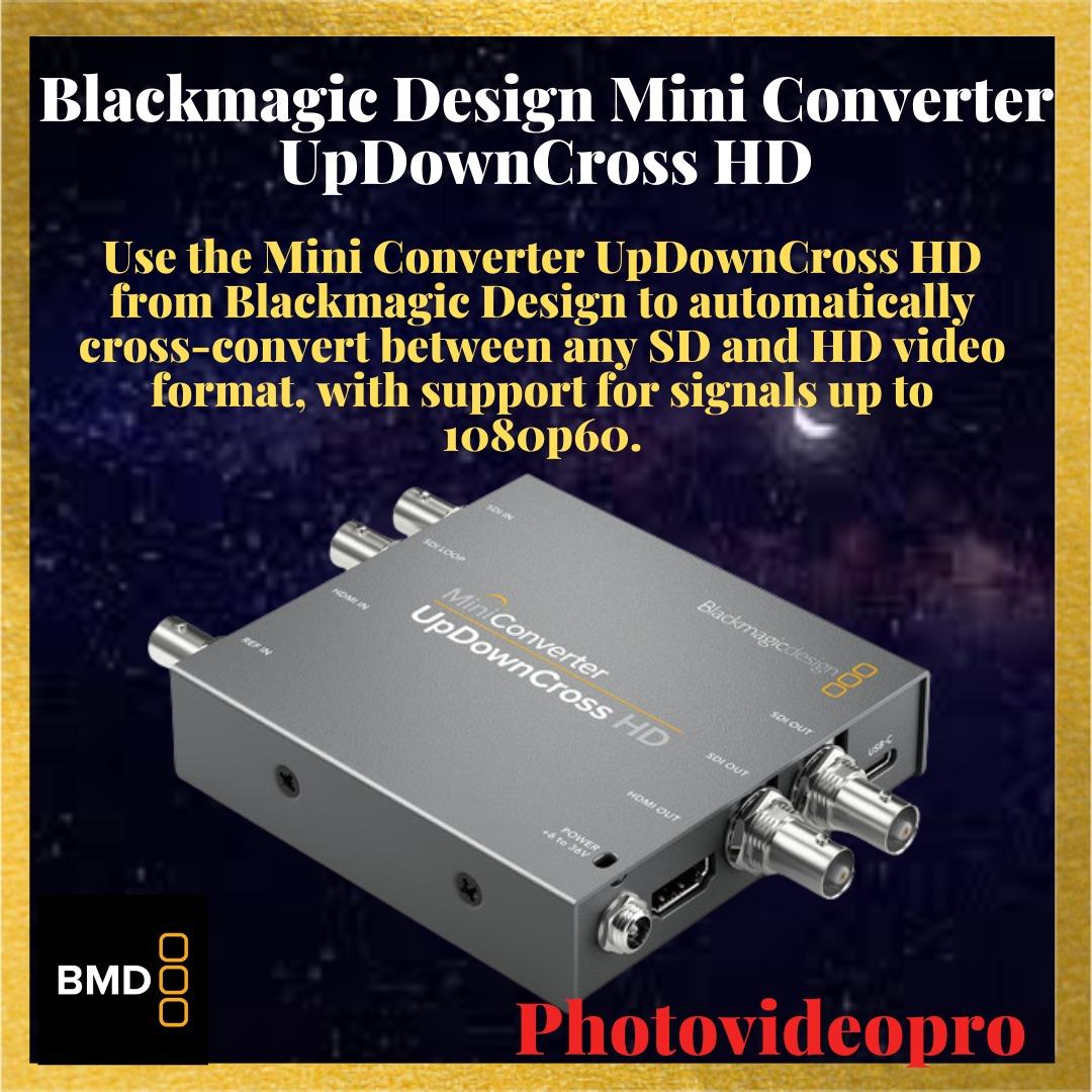 Blackmagic Design Mini Converter UpDownCross HD, Photography