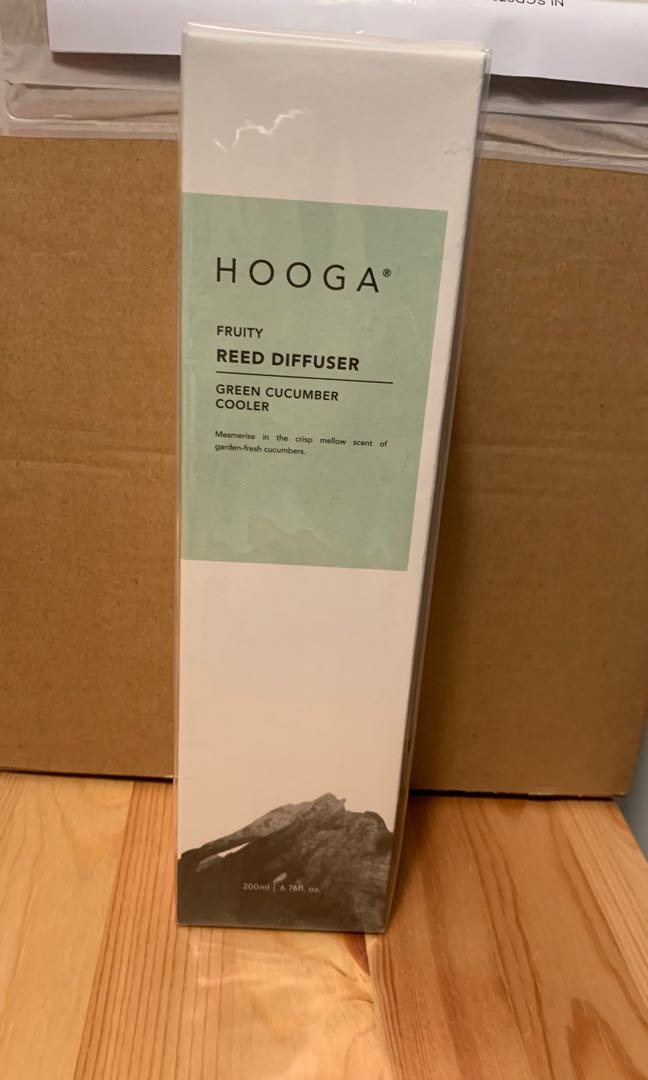 BNIB Hooga reed diffuser, Furniture & Home Living, Home Fragrance on