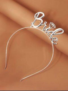 Bride (Bridal Shower) Headband