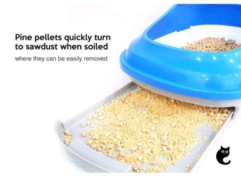 Cat Litter (Pine), Pet Supplies, Homes & Other Pet Accessories on Carousell