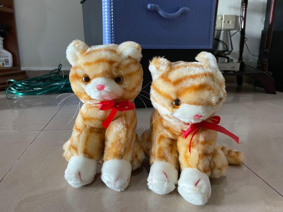 real soft toys cat