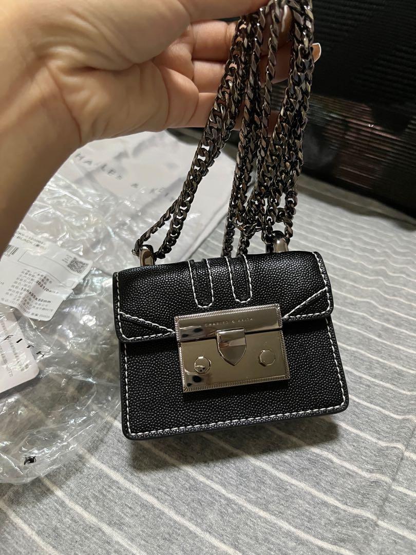 Charles & Keith Mini Sling Bag, Women's Fashion, Bags & Wallets, Cross