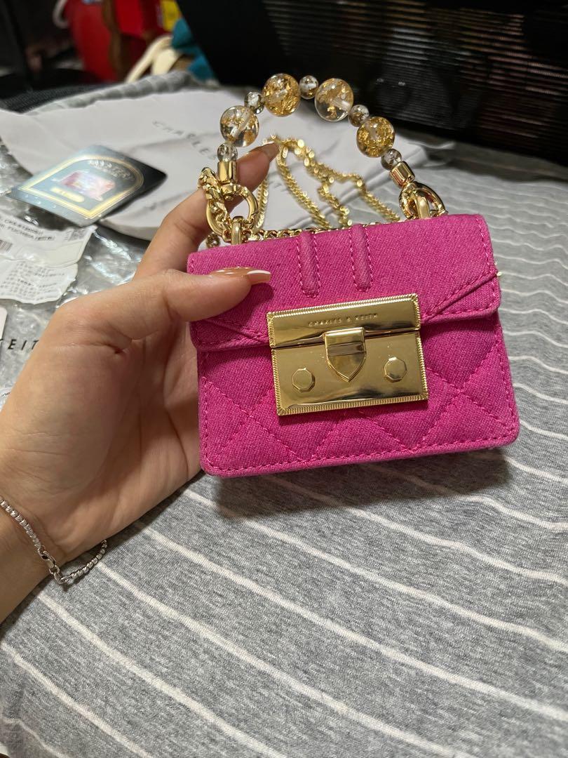 Charles & Keith Mini Sling Bag, Women's Fashion, Bags & Wallets, Cross