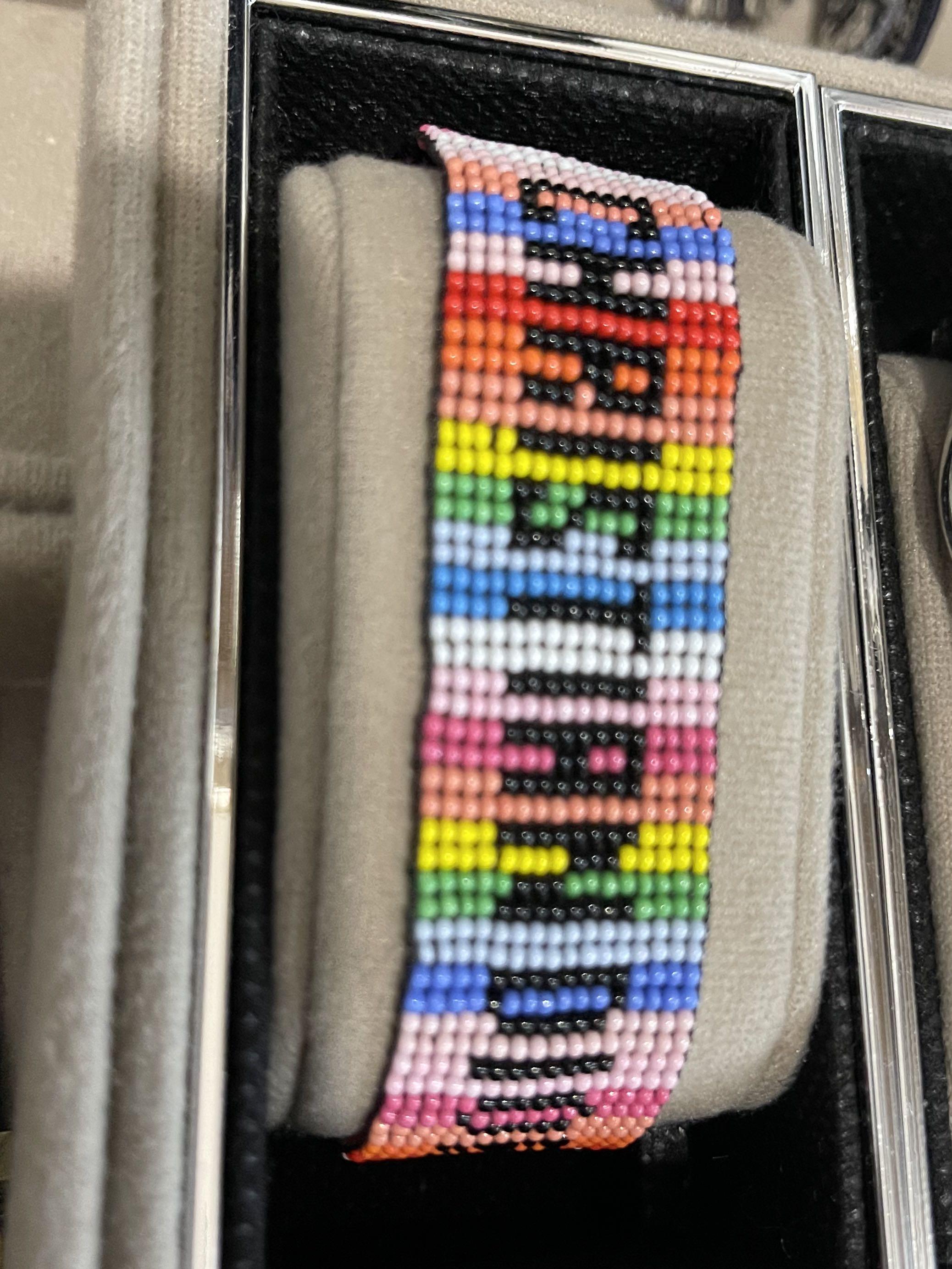 Christian dior discount rainbow bracelet