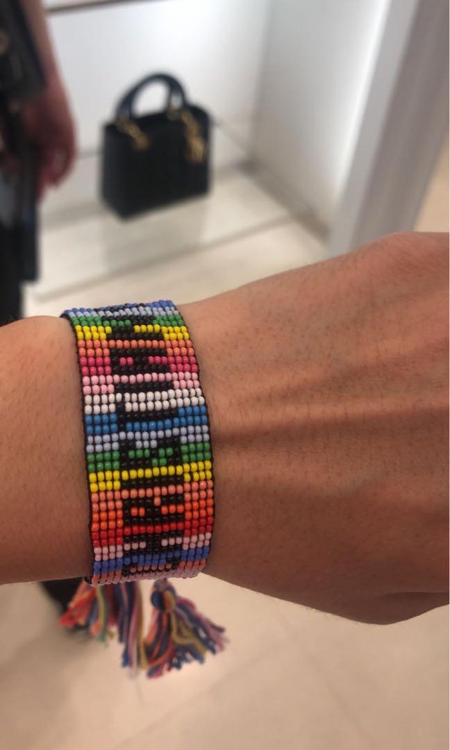 Christian dior rainbow bracelet sales