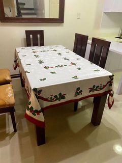 Christmas Table cloth 6 seater and 8 seater