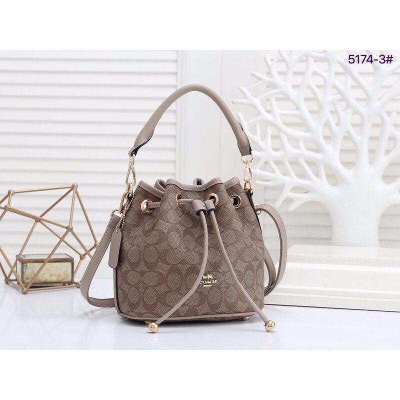 Coach drawstring bag sale