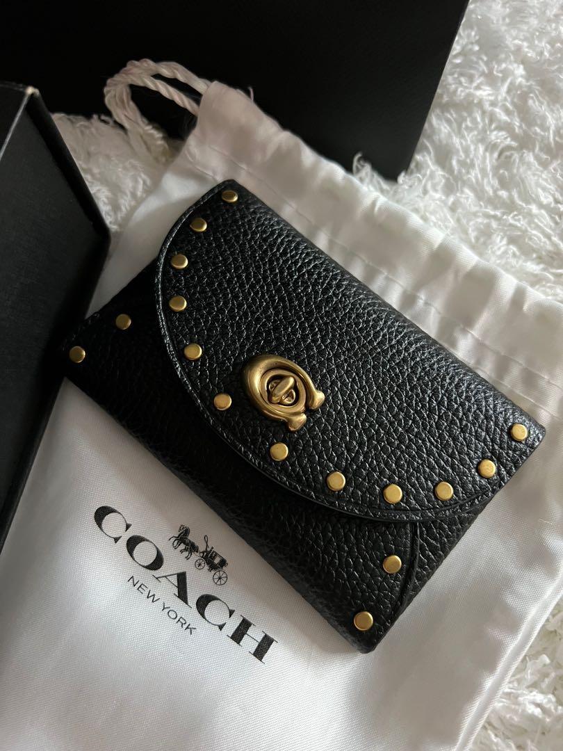 Coach border new arrivals rivets
