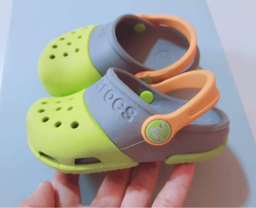 Crocs C6 EU 22 23 13cm Babies Kids Babies Kids Fashion