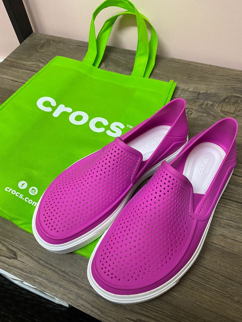 Crocs CitiLane Roka Slip on Women s Fashion Footwear Slippers