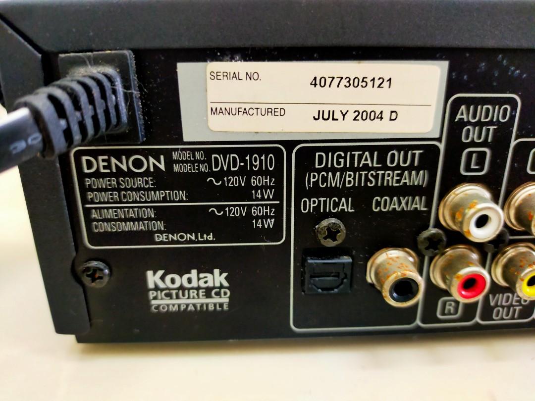Denon DVD 1910, Audio, Other Audio Equipment on Carousell