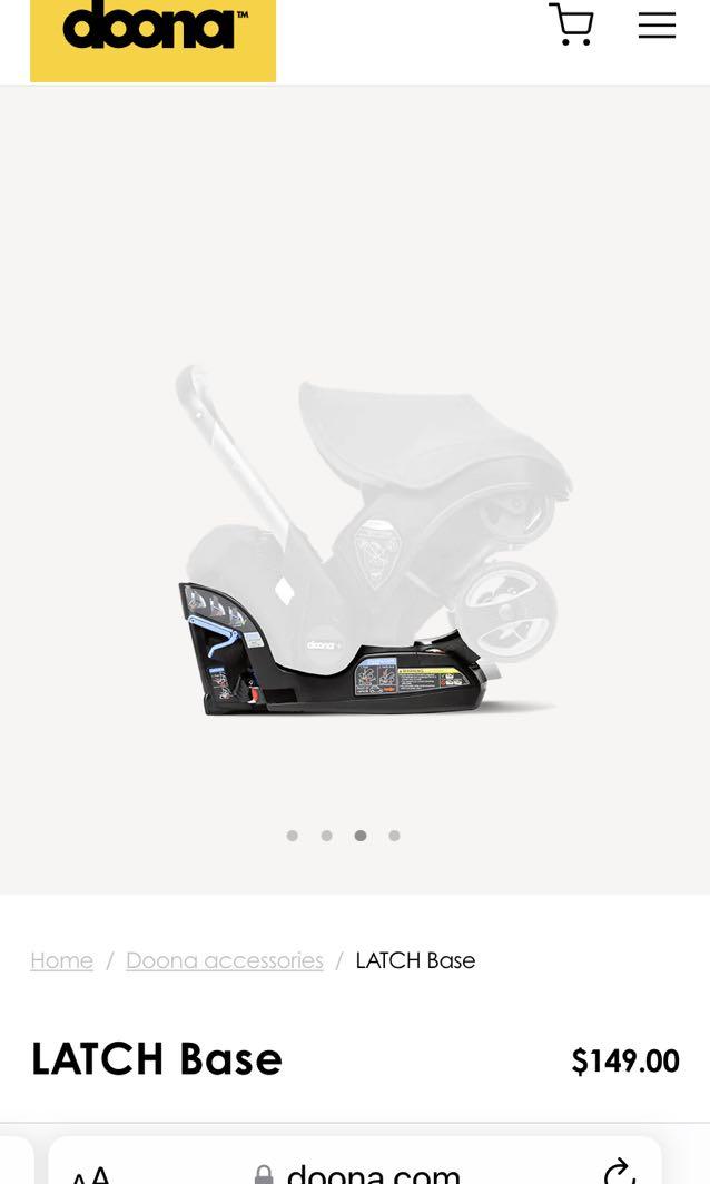 Doona latch base, 兒童＆孕婦用品, 外出用品, 外出用品 安全座椅 Carousell