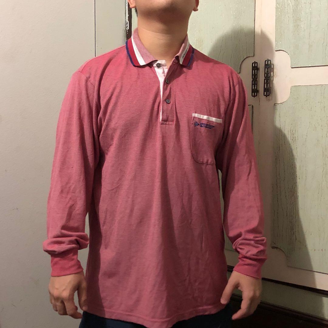 DUNLOP longsleeves, Men's Fashion, Tops & Sets, Formal Shirts ...