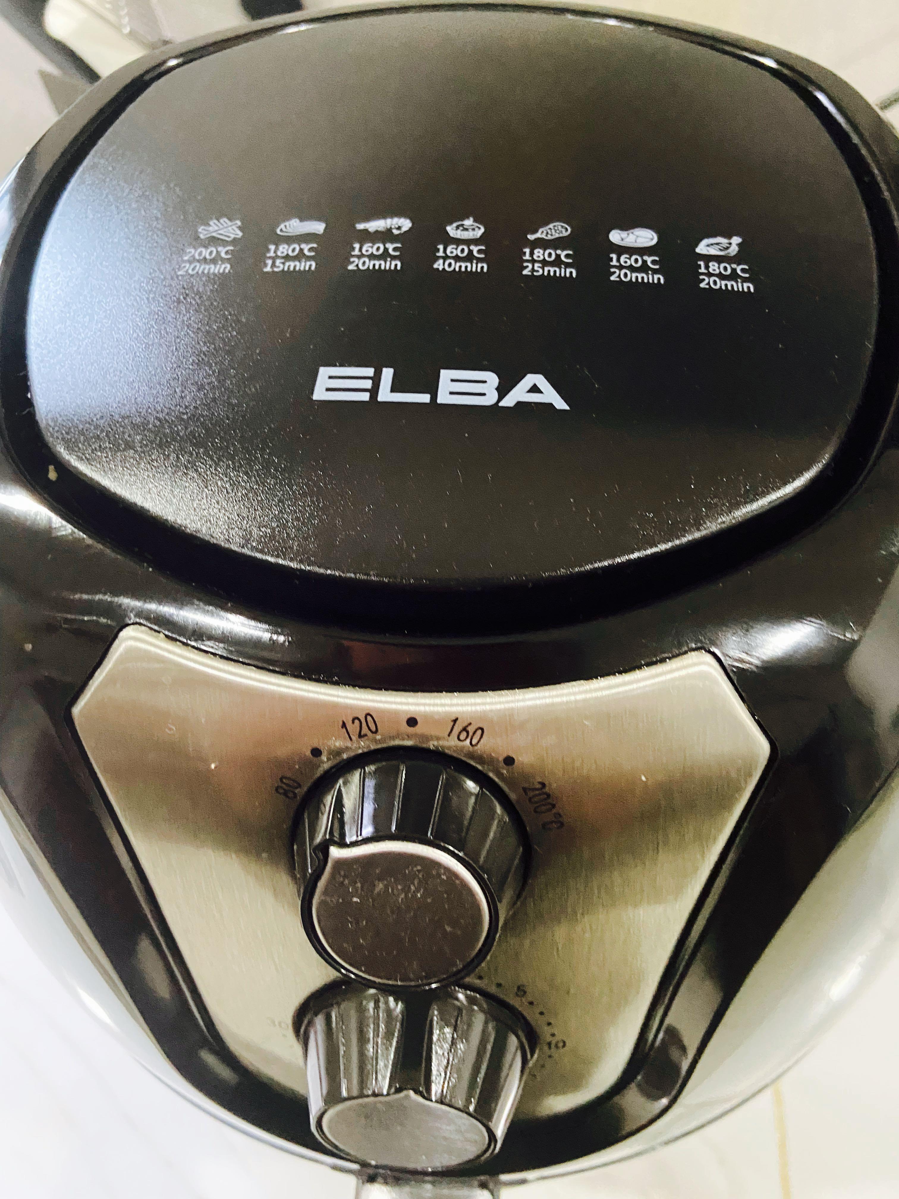 Elba Air Fryer / Deep Fryer EAFH3214(BK), TV & Home Appliances