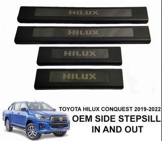 ELECTROVOX Toyota Hilux Conquest 2019 to 2022 OEM Side Stepsill / Step sill In and Out