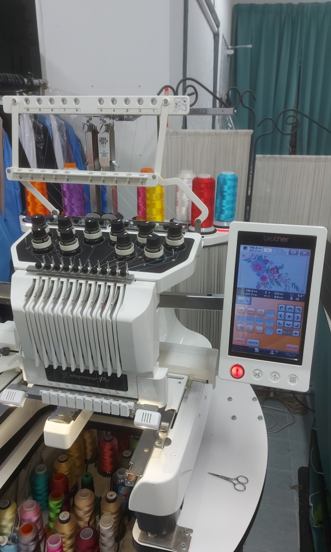 Embroidery Machine Brothers PR1000e, Furniture & Home Living, Home