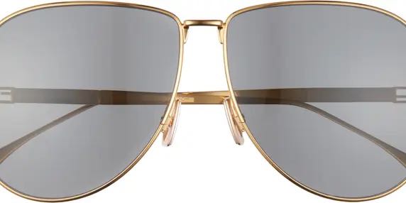 Fendi oversized aviator sunglasses online