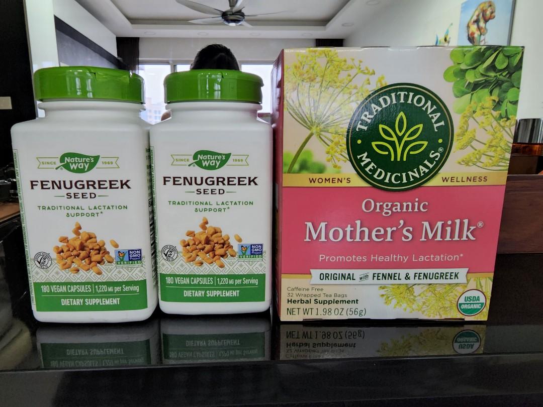 Fenugreek & fennel mother's milk, Babies & Kids, Nursing & Feeding