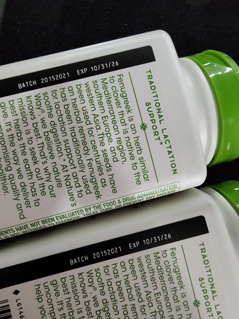 Fenugreek & fennel mother's milk, Babies & Kids, Nursing & Feeding