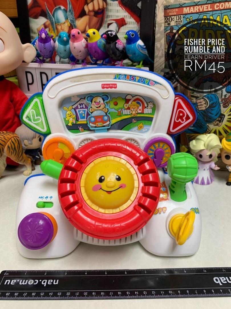 Fisher price laugh & learn rumble & learn driver clearance
