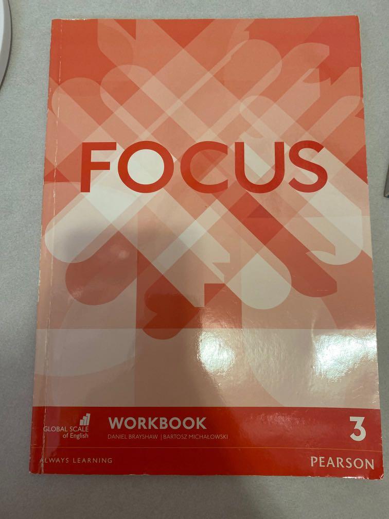 Focus 3 workbook, 興趣及遊戲, 書本 & 文具, 教科書 on Carousell