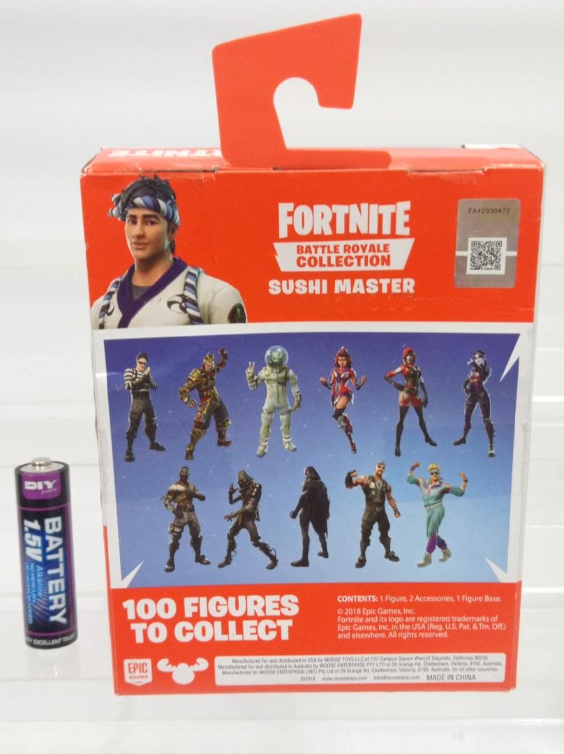 FORTNITE SUSHI MASTER BATTLE ROYALE COLLECTION, Hobbies & Toys, Toys