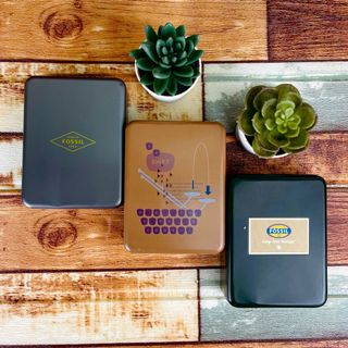 Fossil tin box for sale outlet