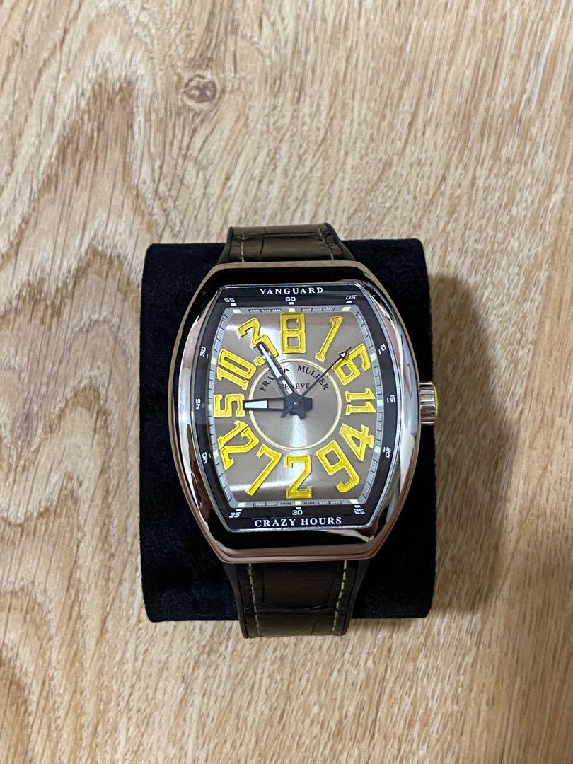 Crazy hours watch yellow clearance