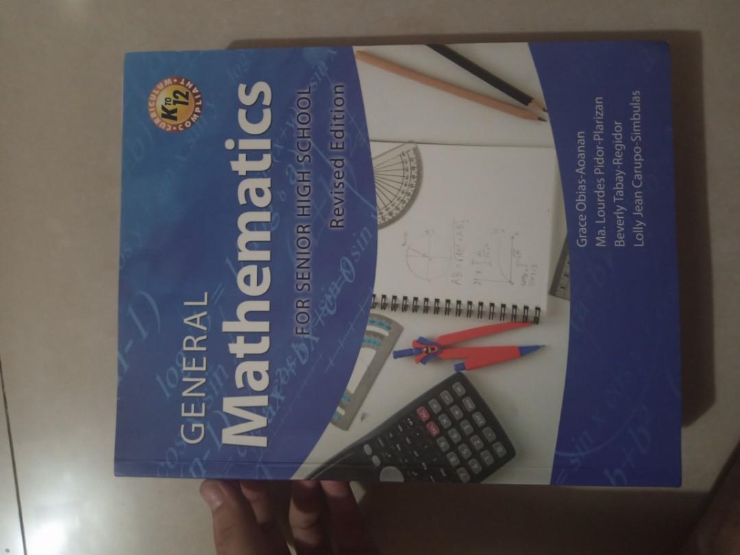 General Mathematics / stem books / k12 grade 11 (Category: Textbooks) located in Santa Rita. Submitted by MURAYTA.SHOPPE (Listing ID 1179037866, Image 1). Description: STEM BOOKS FOR SALE. GOOD AS NEW. SHOPEE CHECKOUT AVAILABLE..