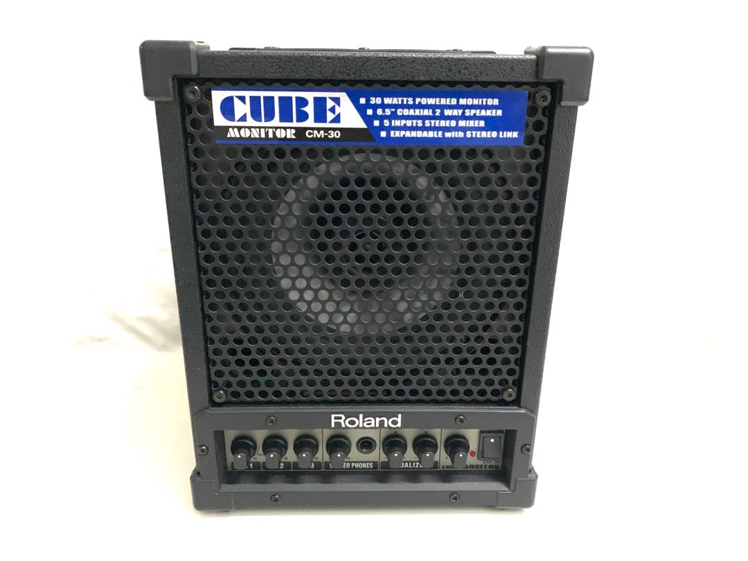 Good new Japan 🇯🇵 roland cube monitor cm-30, 興趣及遊戲, 音樂