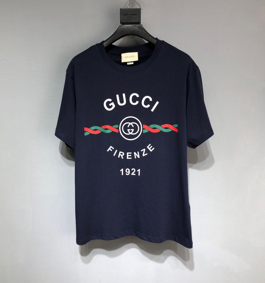 Gucci Firenze 1921 Tee, Men's Fashion, Tops & Sets, Tshirts & Polo ...