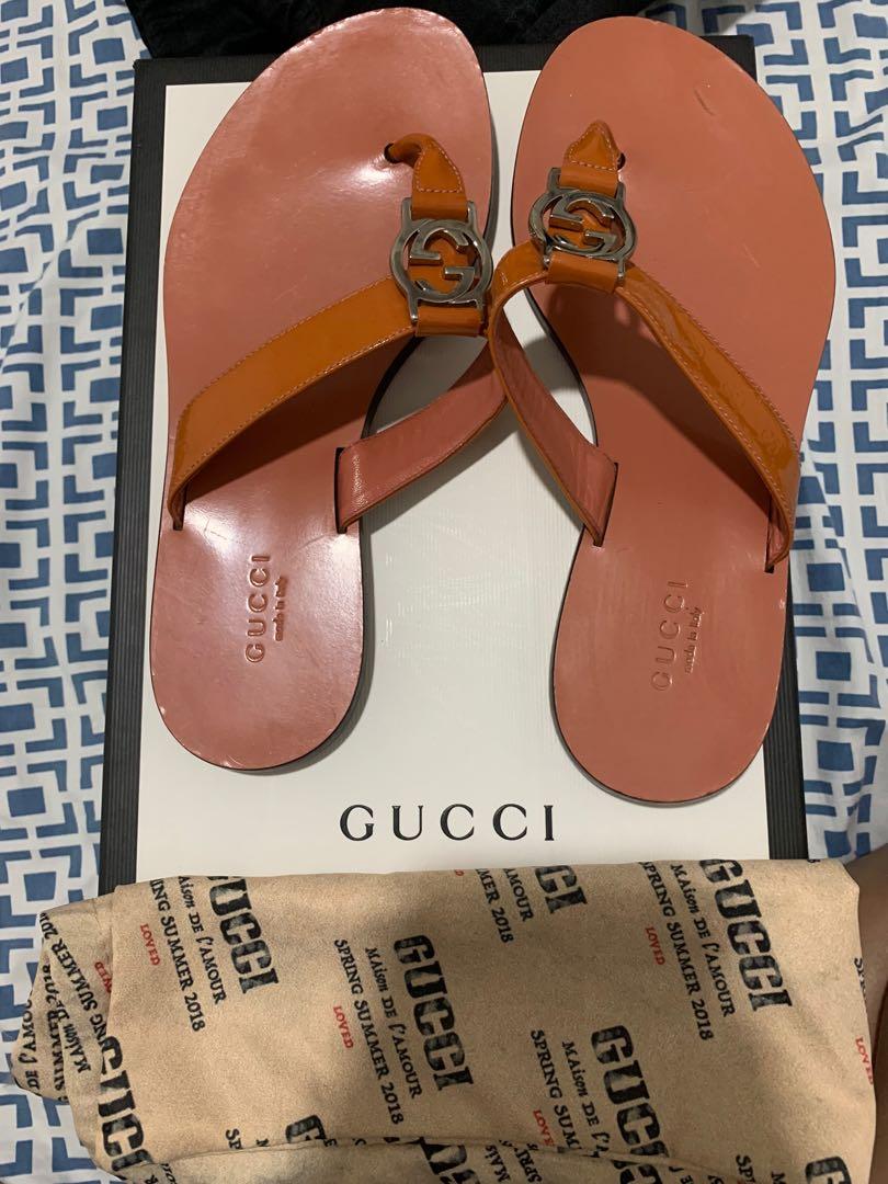 Gucci slippers Women s Fashion Footwear Slippers and slides on