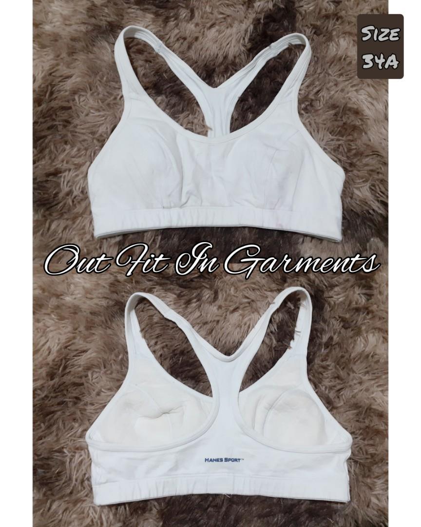 Hanes Sports Bra, Women's Fashion, Activewear on Carousell
