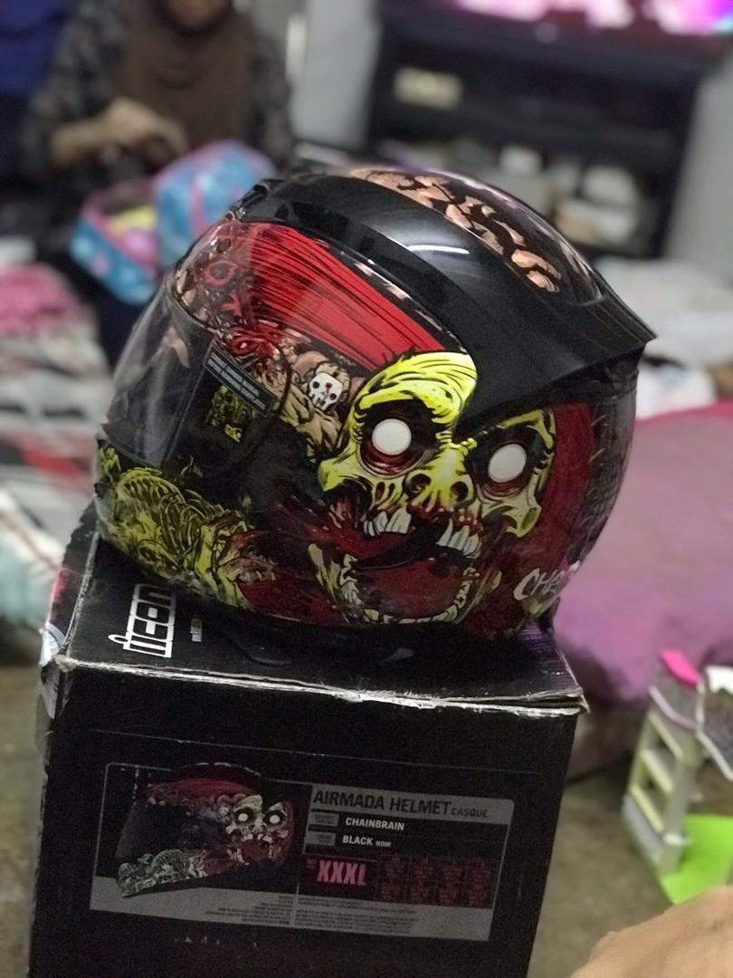 Helmet FFACE ICON Airmada ChainBrain Glowinthedark Sports