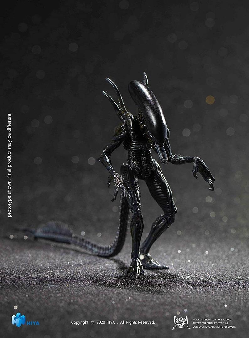 Hiya Toys Alien vs. Predator: Alien Warrior 1:18 Scale Action Figure ...