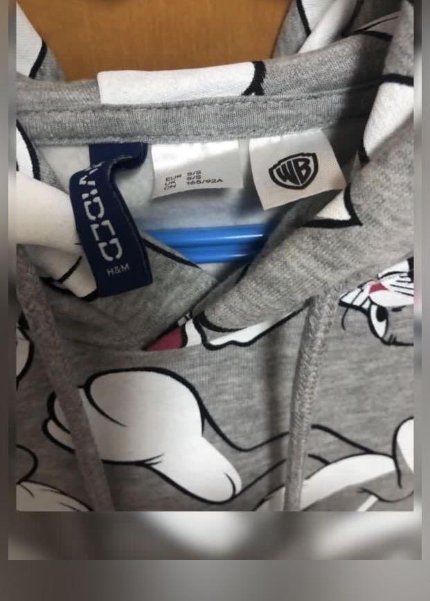 H&m bunny hoodie deals