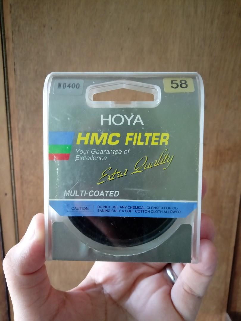 Hoya ND 400 Filter for 58mm Lens (Category: Lens & Kits) located in Bocaue. Submitted by blackmoon74 (Listing ID 1178942817, Image 1). Description: Neutral Density 400 Filter for 58mm Lens Payment: Gcash or COD (Gogo Express) + SHIPPING FEE.