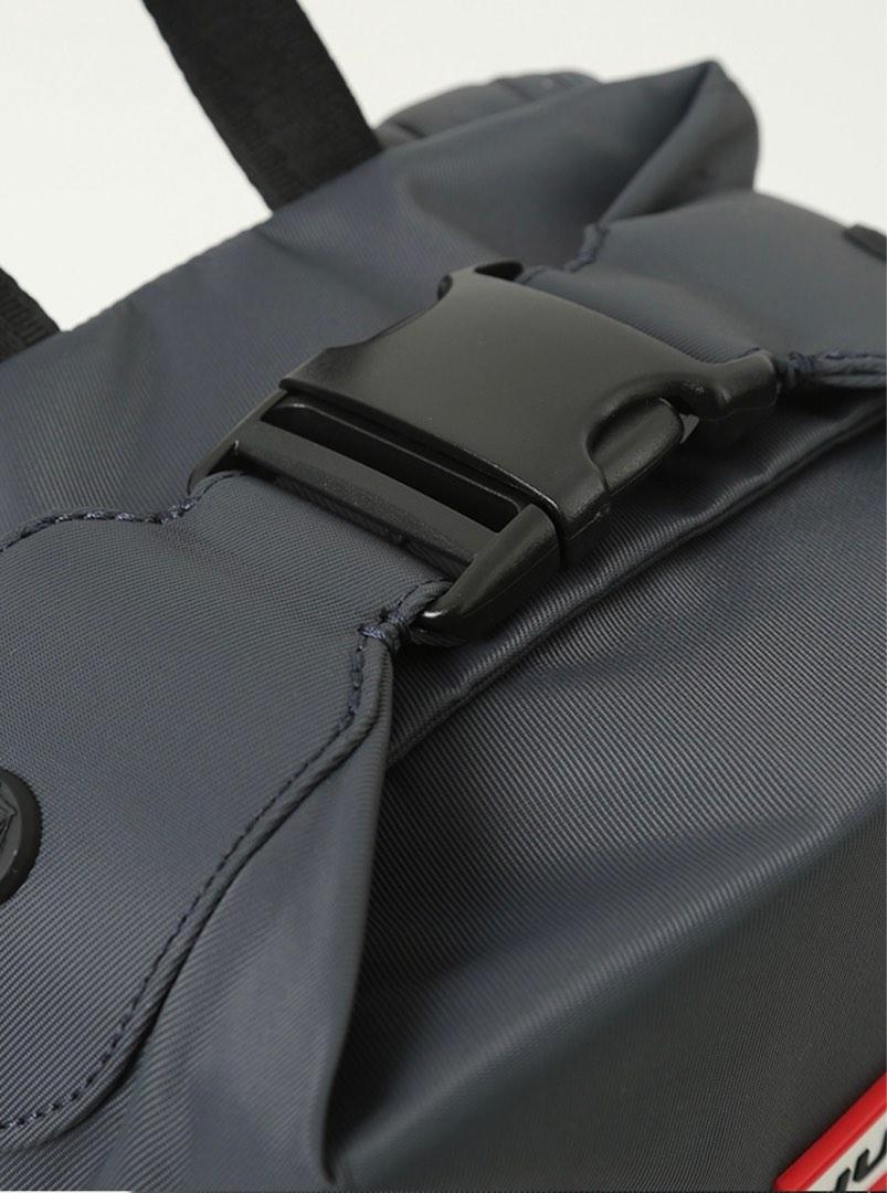 Hunter上開扣pioneer中型尼龍後背包 灰藍 他的時尚 包包在旋轉拍賣