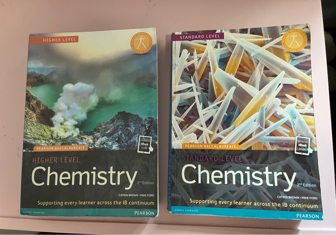 IB Chemistry Textbooks SL/HL, 興趣及遊戲, 書本 & 文具, 教科書 Carousell