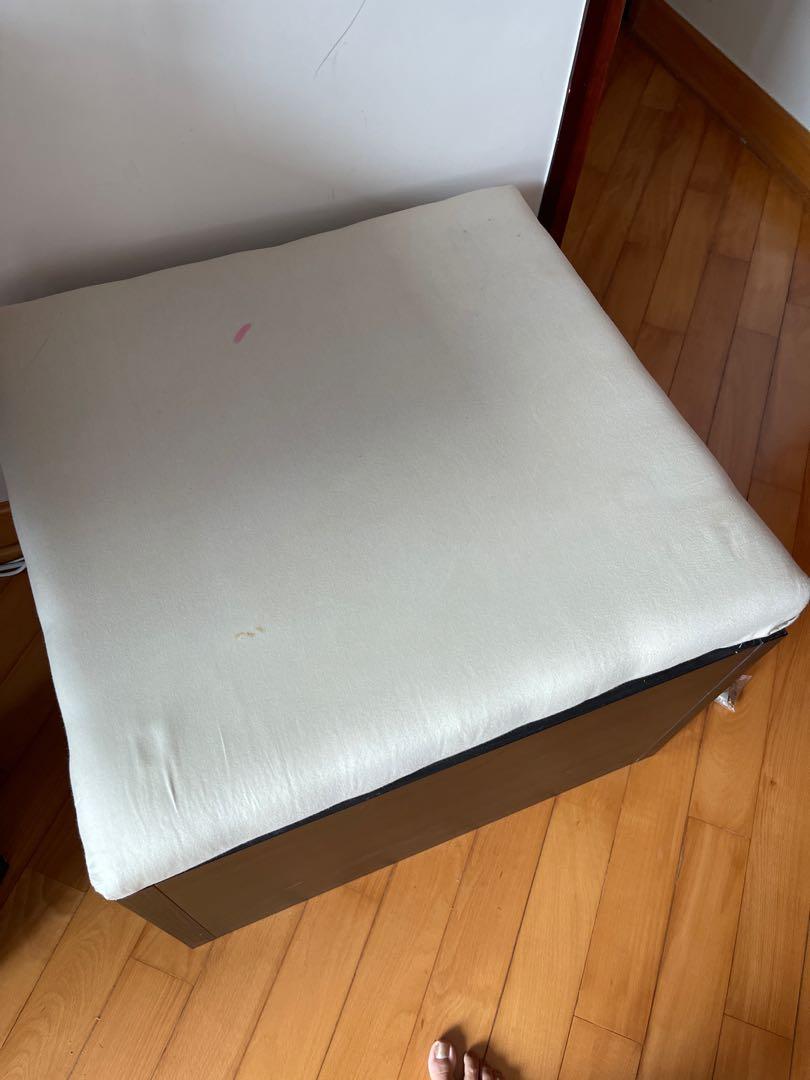 IKEA BESTA used as a bench & storage, 傢俬＆家居, 傢俬, 書櫃、櫃子及架 Carousell