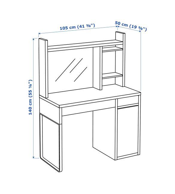 Ikea desk, 傢俬＆家居, 傢俬, 桌子 on Carousell