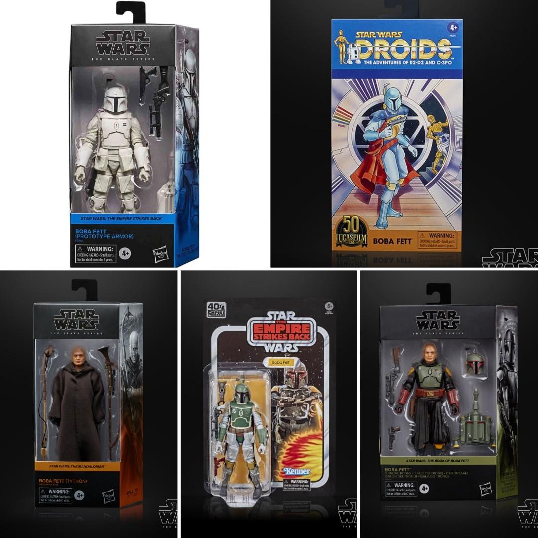 *in stock* Hasbro Star Wars Black Series Boba Fett Throne Room Tython ...