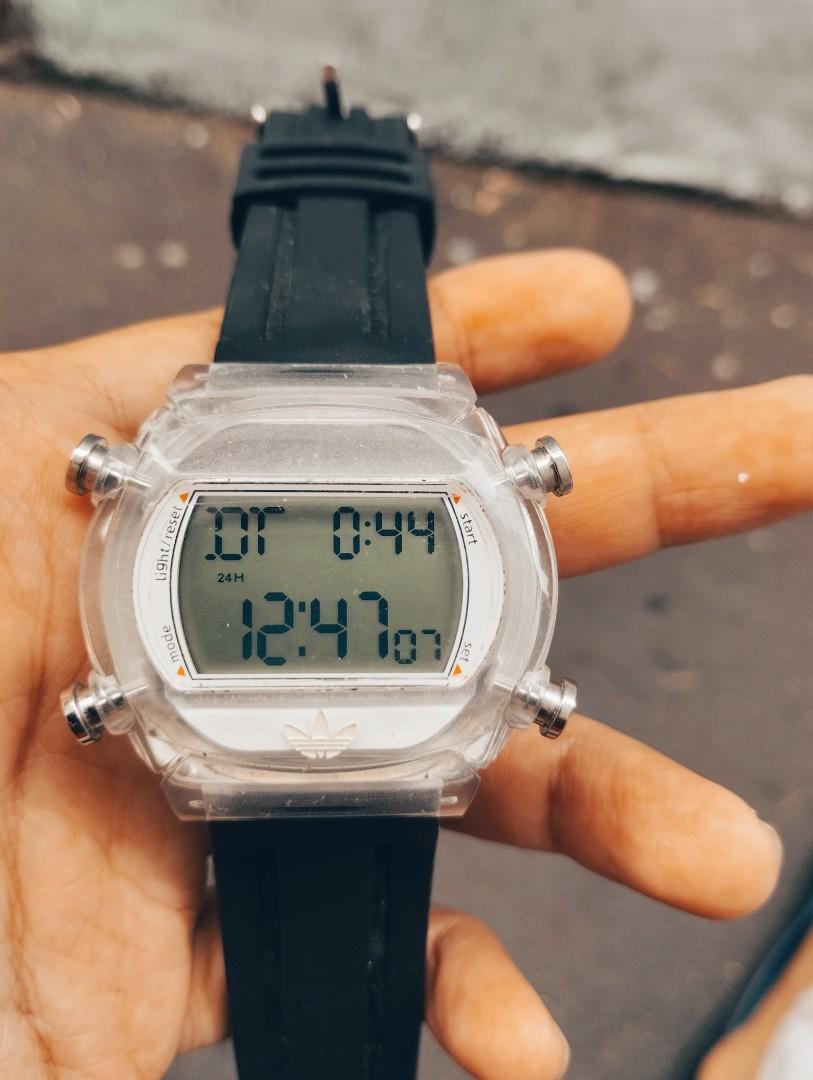 JAM TANGAN ADIDAS SPORT ORIGINAL Fesyen Pria Jam Tangan di Carousell