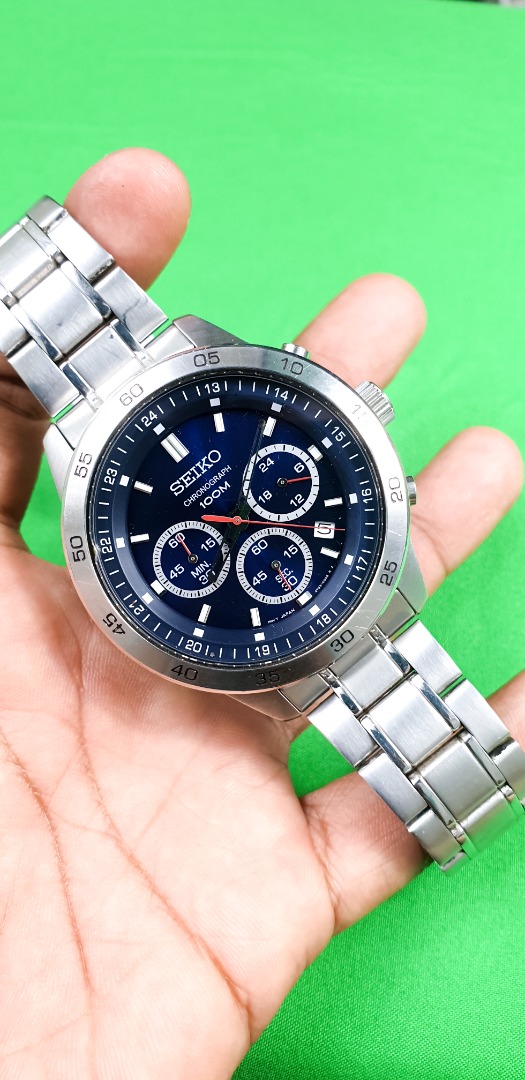 JAM TANGAN SEIKO SKS517P1 CHRONOGRAPH Fesyen Pria Jam Tangan di