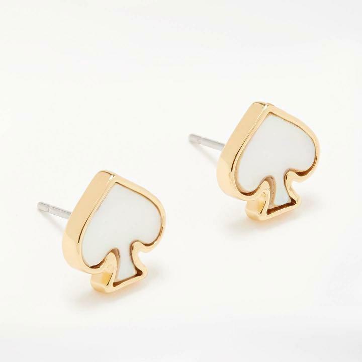 Kate spade signature new arrivals spade earrings