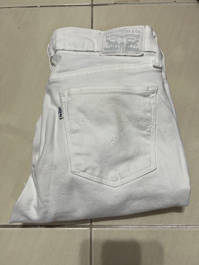 Levi's clearance 711 white