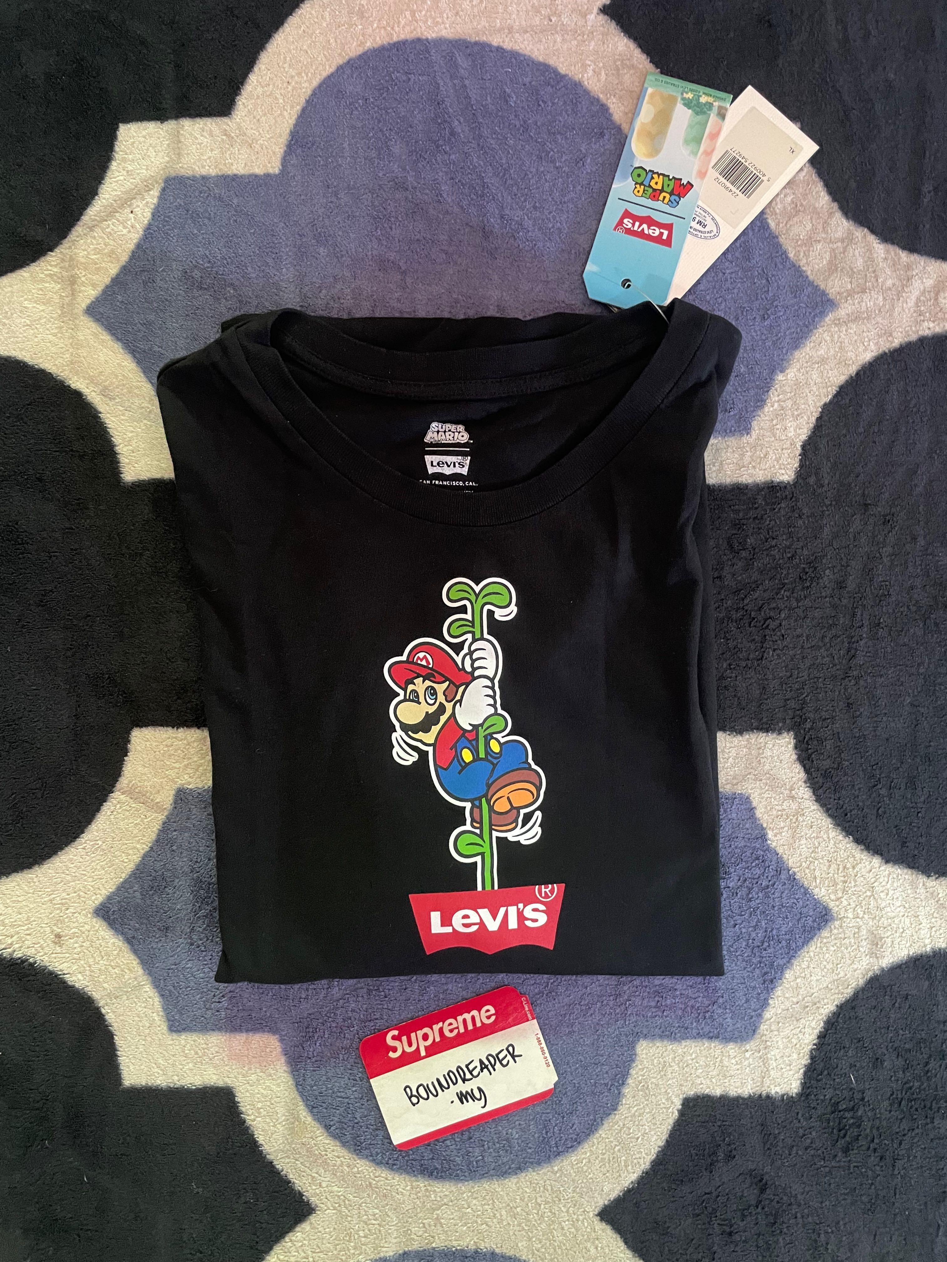 Levi mario on sale shirt