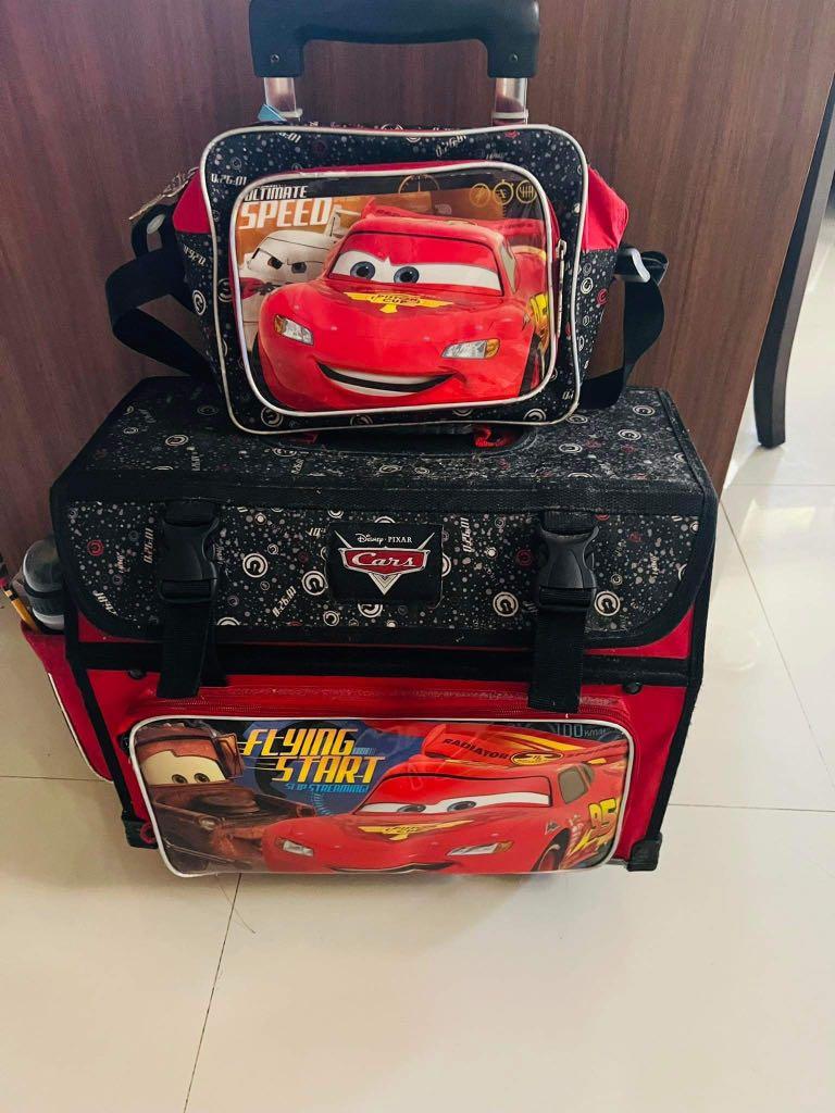 Lightning Mcqueen School Bag