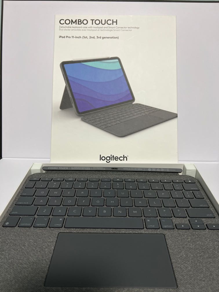Logitech Combo Touch Keyboard for iPad Pro 11-inch (1st, 2nd, and 3rd