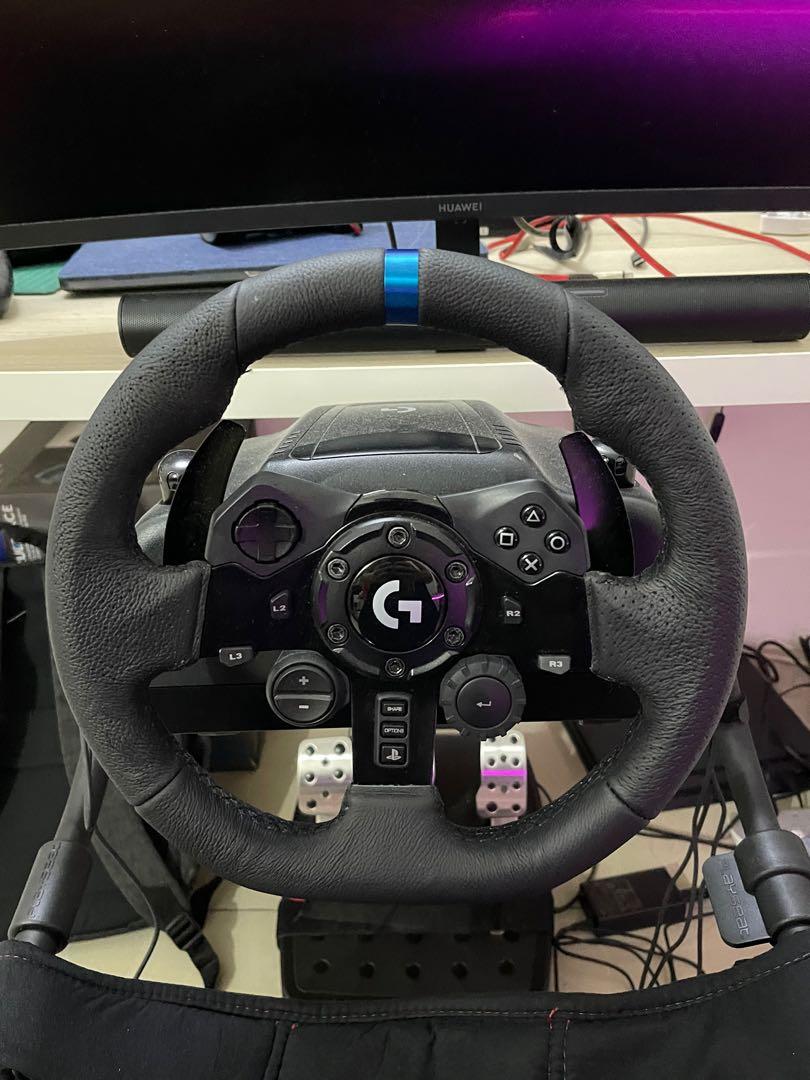 Logitech G923 + Shifters + Playseat, Video Gaming, Gaming Accessories